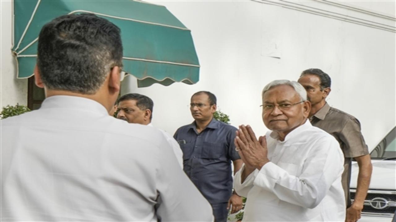 Significantly, Bihar Chief Minister Kumar, Tejashwi Yadav, Jharkhand CM Hemant Soren, Nationalist Congress Party president Sharad Pawar, Tamil Nadu Chief Minister M K Stalin and National Conference president Farooq Abdullah attended the swearing-in ceremony of Siddaramaiah as the Karnataka chief minister on Saturday, in a show of opposition unity. PTI Photo