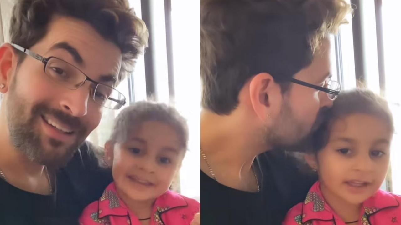Watch! This video of Neil Nitin Mukesh singing with his daughter Nurvi will melt your heart