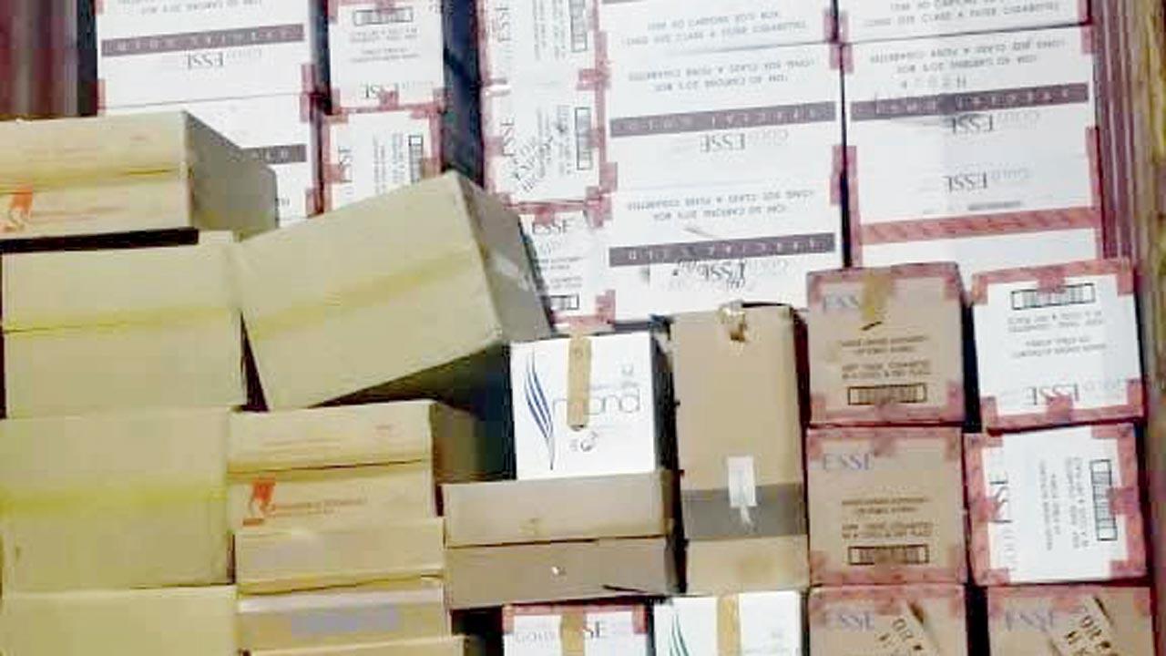 Mumbai: DRI nips smuggling in the bud, seizes 1cr foreign cigarettes sticks