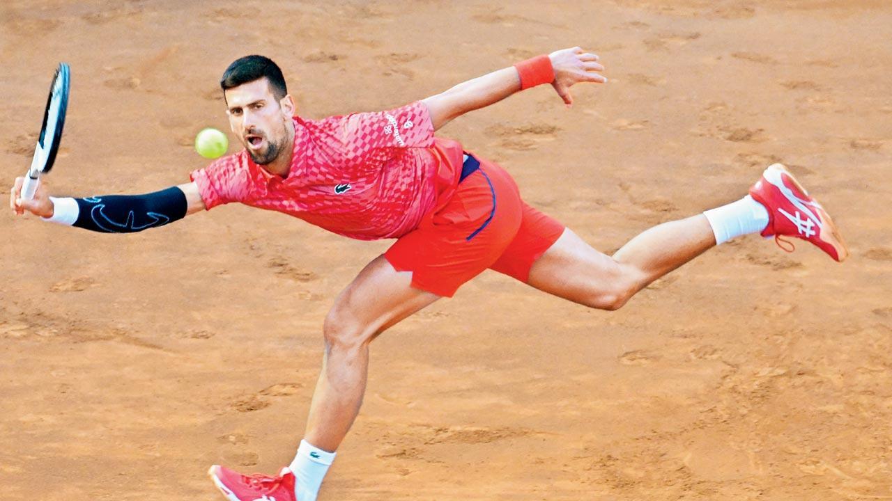 Italian Open: Novak Djokovic vanquishes unseeded Etcheverry in Rome opener