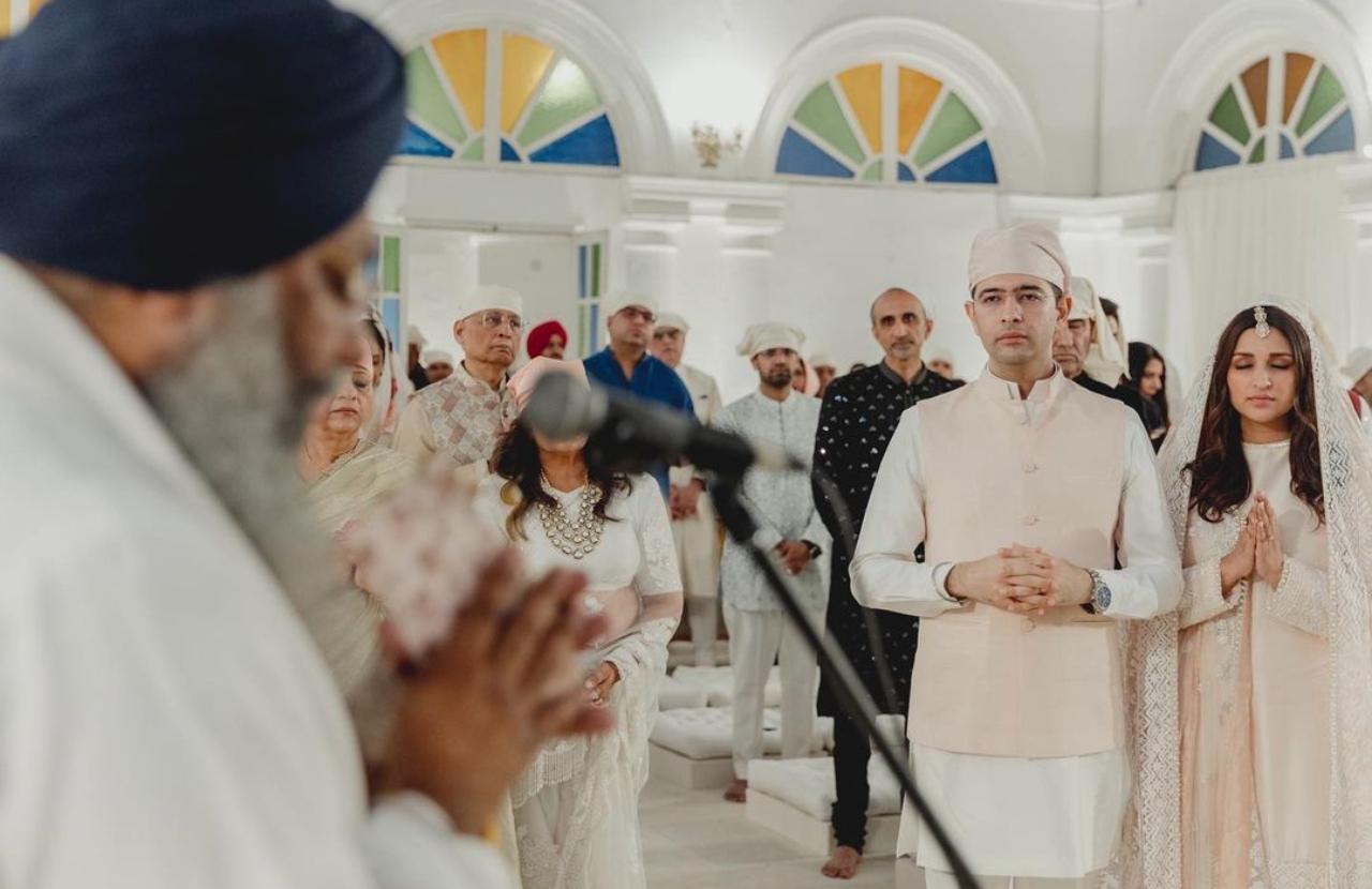 Days after the ceremony, the couple shared pictures from the pious ceremony celebrating their union. Sharing the pictures, Parineeti wrote, 