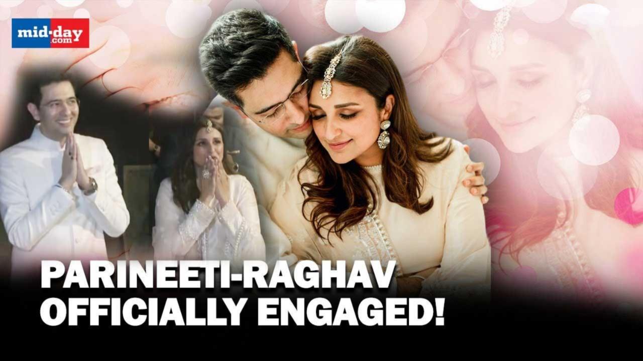 Parineeti Chopra and Raghav Chadha make first appearance after getting engaged