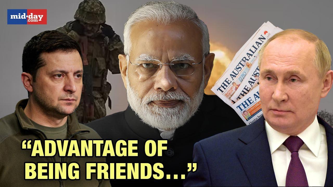 PM Modi’s polite reply to Australian media on Russia-Ukraine conflict