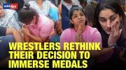 Protesting wrestlers rethink their decision to immerse medals in Ganga, give 5-day deadline