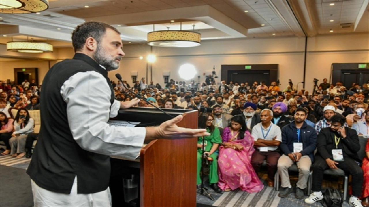 'Khalistani supporters' heckle Rahul Gandhi during California event
