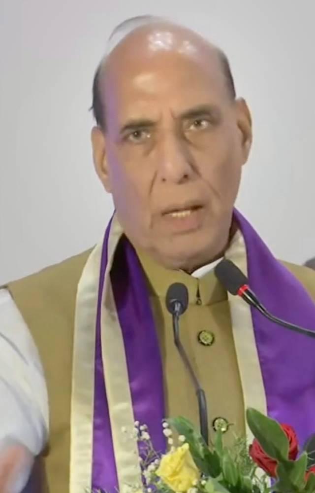 Rajnath`s tribute to Sambhaji Maharaj