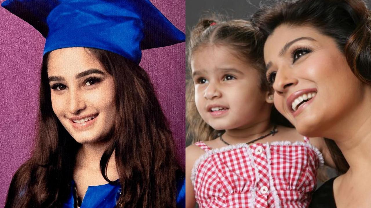 Raveena Tandon is a proud mom as she shares pictures from daughter Rasha's graduation ceremony