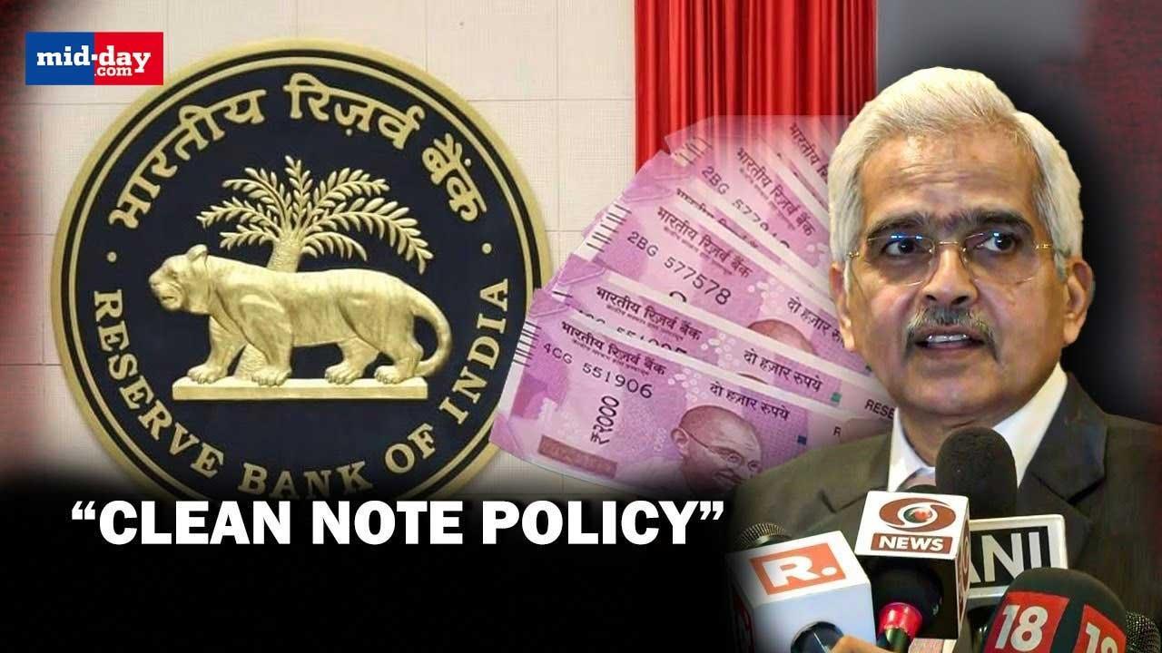 RBI governor Shaktikanta Das reacts to Rs 2000 note ban