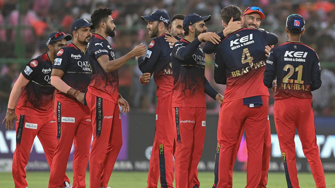 With 12 points from 12 games, RCB will need to win their remaining two games to secure a spot in the play-offs. They will almost seal a last-four berth if they win both the upcoming matches, of course, unless PBKS win both games by huge margins, and LSG win their last two games. If RCB win only one, MI must lose both of their remaining fixtures, PBKS must lose against DC, and RR and KKR must also lose their respective last game.