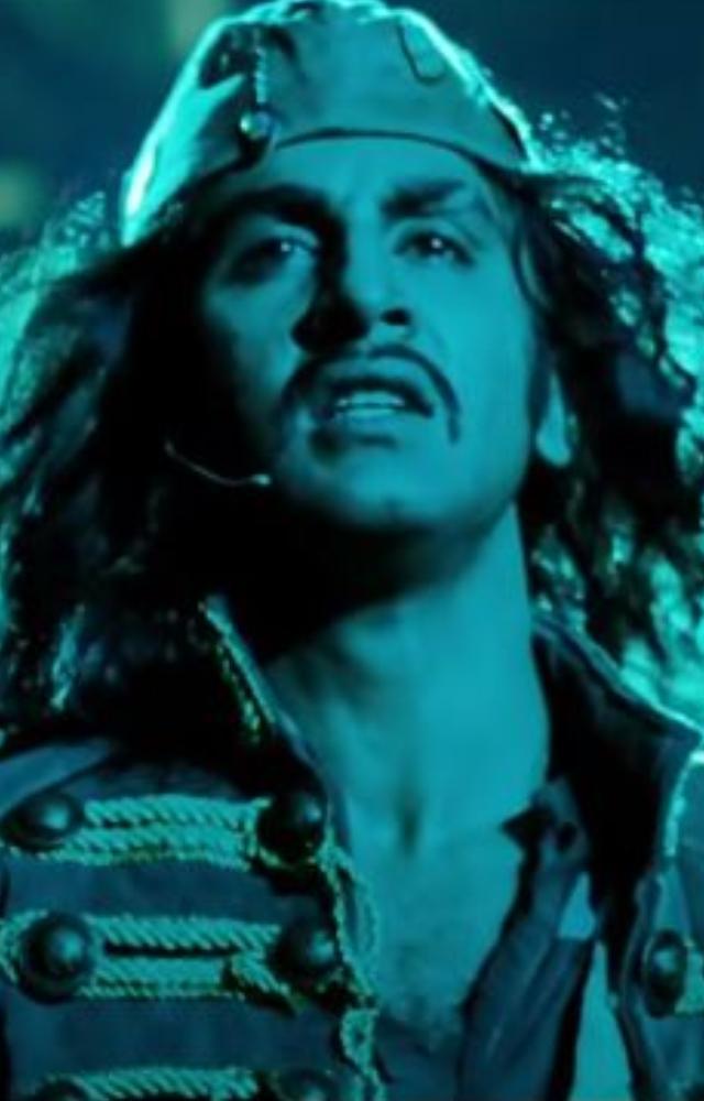 Ranbir Kapoor had long hair in the film `Rockstar,` where he played a passionate musician.