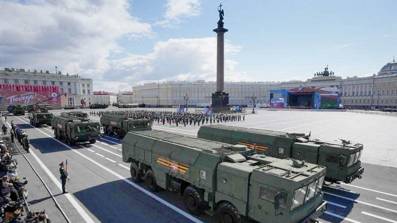 War shadows Russia’s Victory Day celebrations