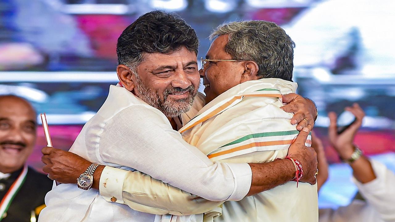 All India Congress Committee president Mallikarjun Kharge along with other stakeholders held parleys past midnight to hammer out a solution between Siddaramaiah and Shivakumar -- the two chief ministerial aspirants. A Congress Legislature Party meeting has been called by Shivakumar, the party's state unit chief, in Bengaluru on Thursday evening. The decision will be announced there