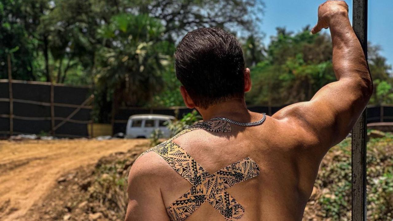 'Tiger Zakhmi Hai' says Salman Khan as he posts photo of his bandaged back