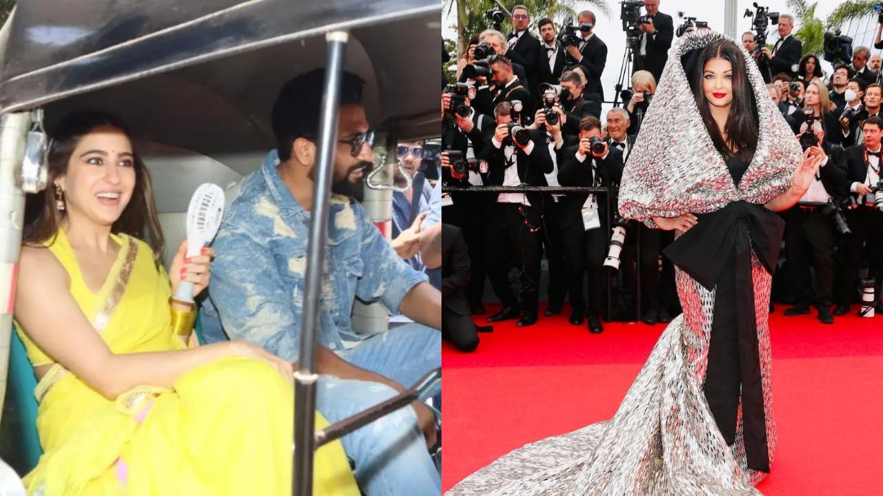 Sara-Vicky's auto ride; Aishwarya Rai Bachchan's dramatic appearance at Cannes