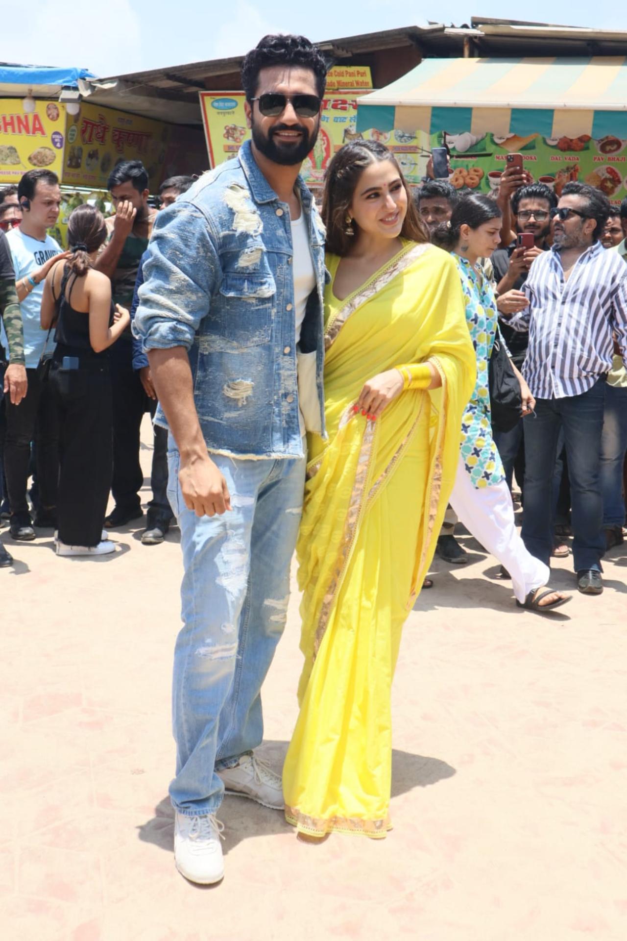 Sara and Vicky's film 'Zara Hatke Zara Bachke's trailer was launched earlier today. In the film, they play a married couple belonging to a middle class family