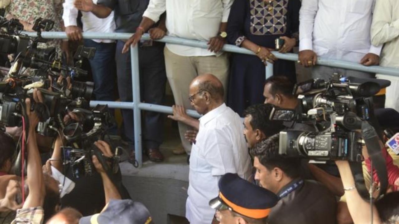 The party was trying to persuade Pawar to reconsider his decision, Patel said