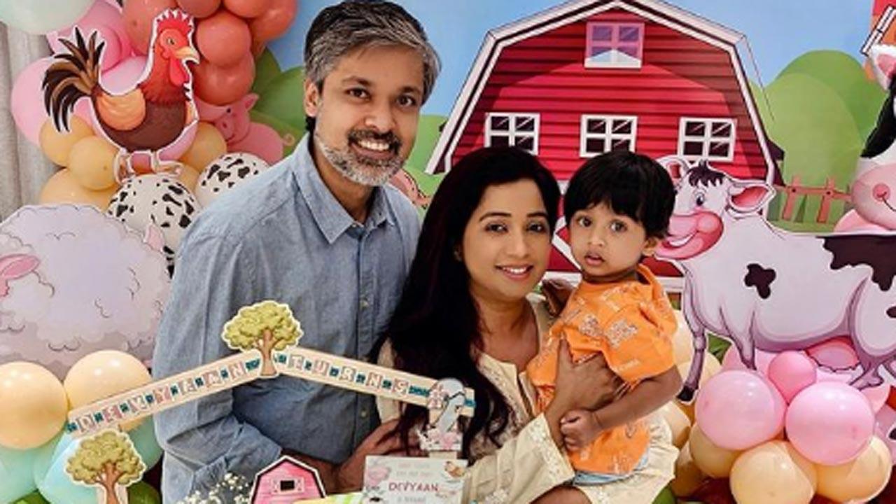 Shreya Ghoshal celebrates her son Devyaan's second birthday, shares adorable post