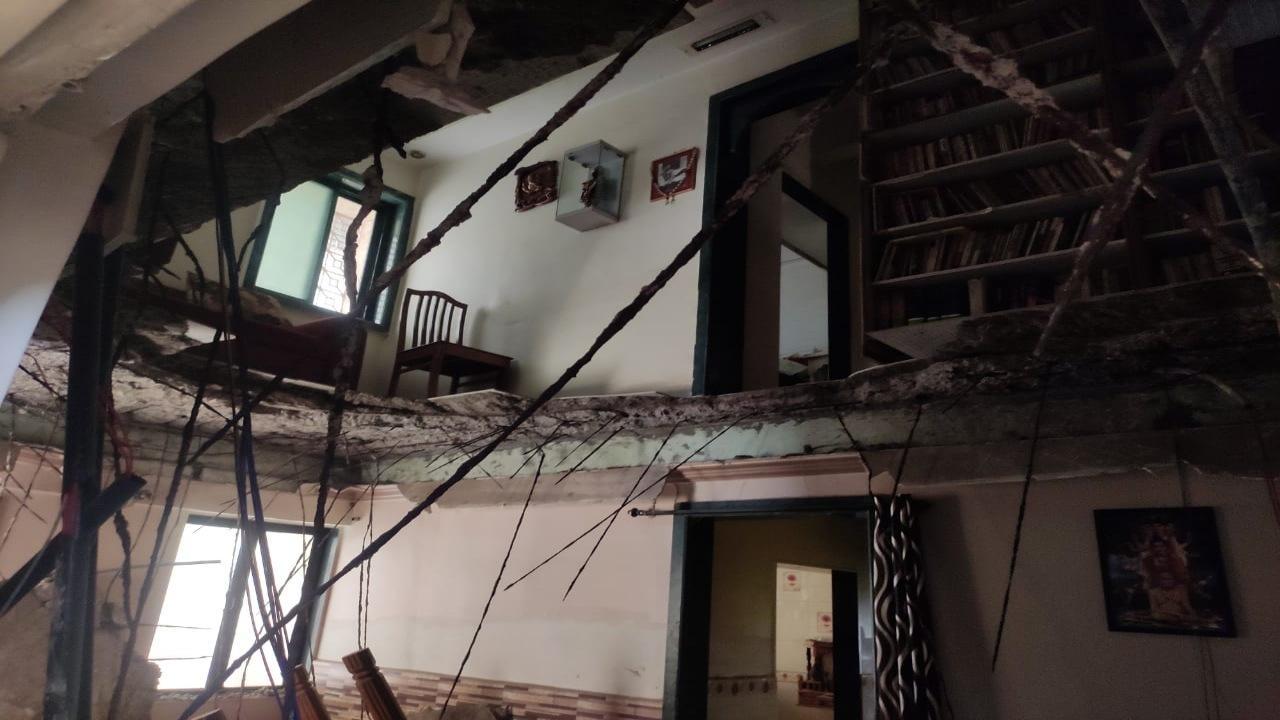 Maha: Three injured in Thane after slab ceiling of their flat collapses