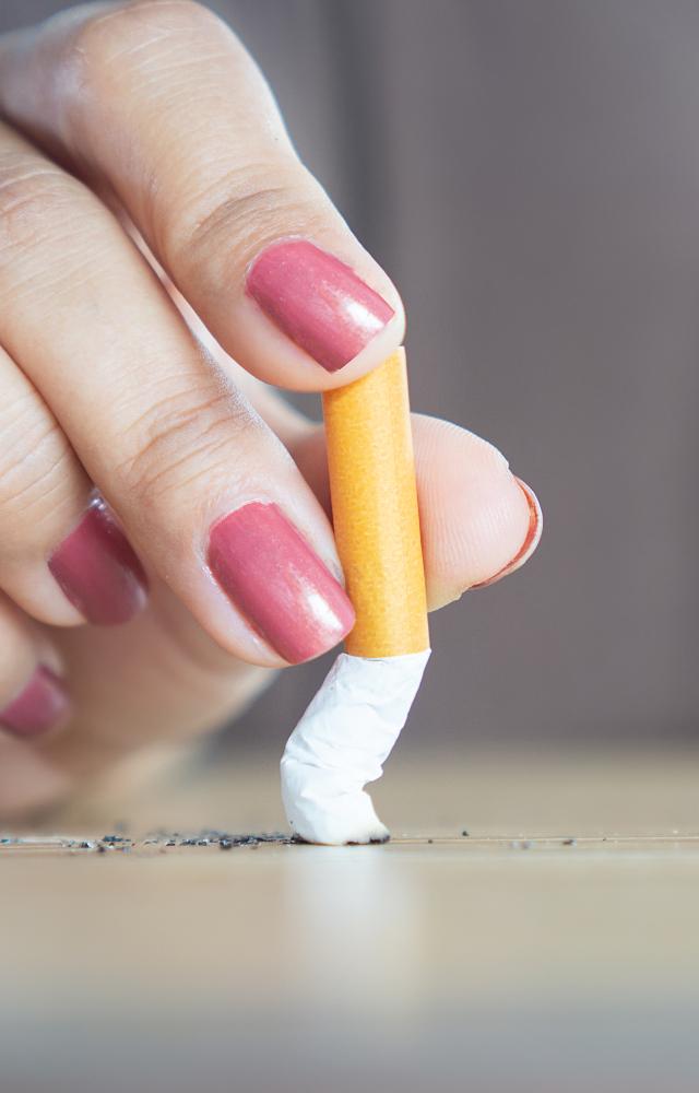 Smoking is associated with an increased risk of developing glaucoma. Quitting smoking or avoiding it altogether can help reduce the risk