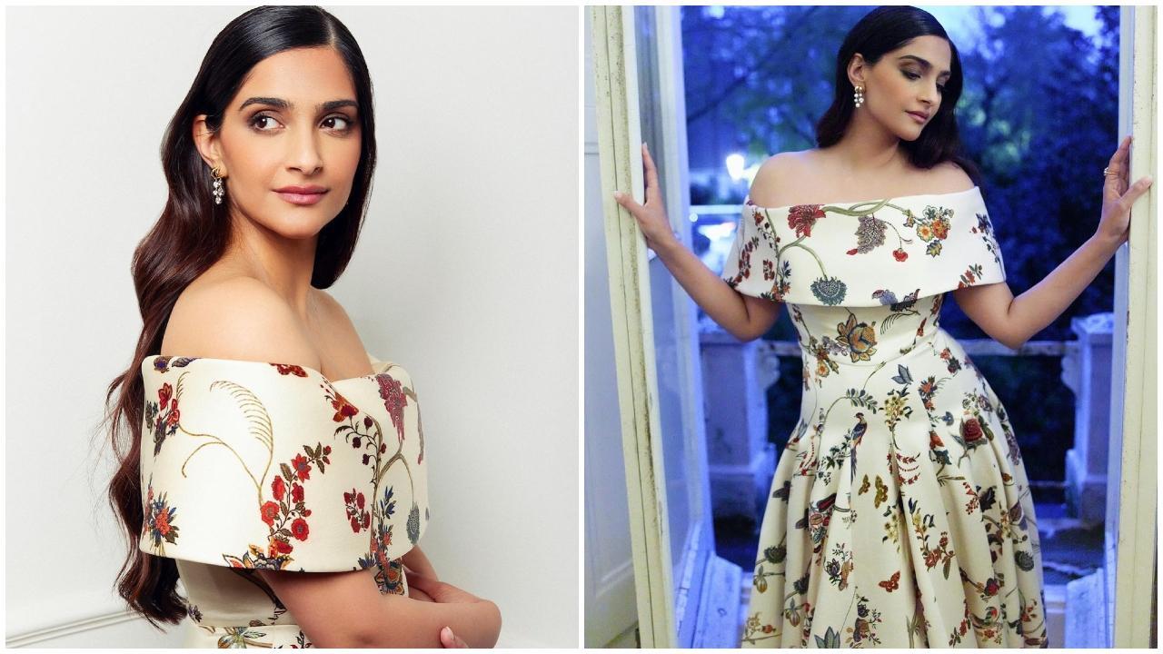 Sonam Kapoor Xxx Video - Sonam Kapoor's first pics from King Charles' Coronation Concert out,  actress wears gown co-designed by
