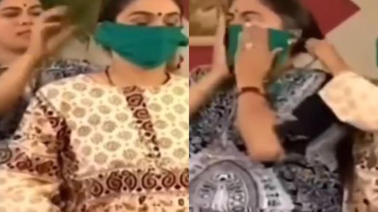 Throwback Thursday: When Supriya Pilgaonkar and late Reema Lagoo taught us how to wear masks in 1995!