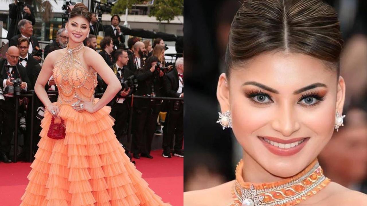 Cannes 2023: 'Copying Aishwarya Rai', say netizens on Urvashi Rautela's day 2 red carpet appearance