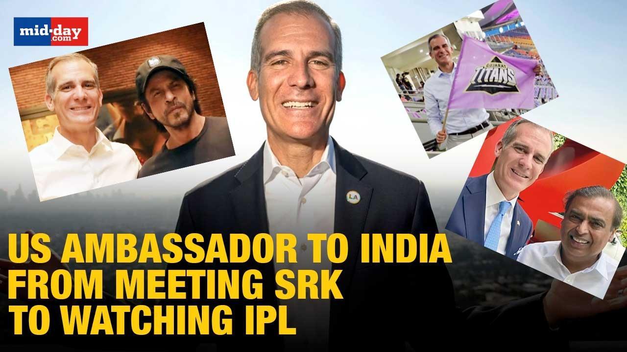 US Ambassador meets SRK, watches IPL on his visit to India