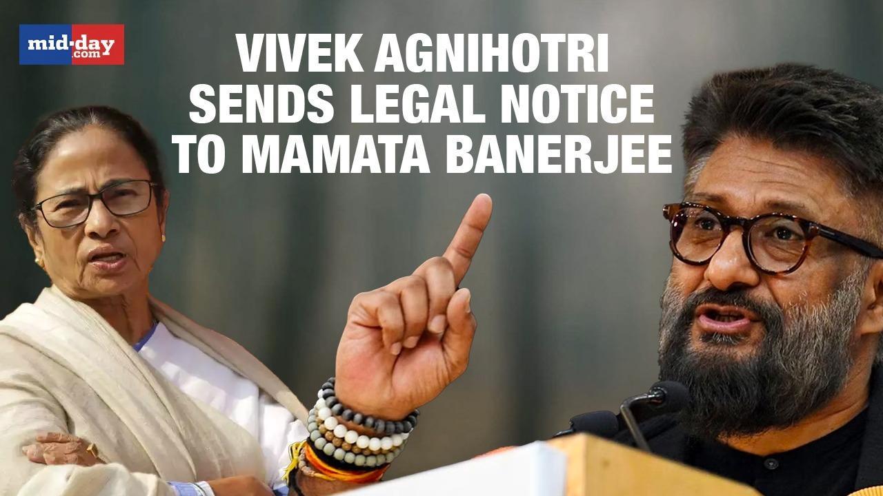 Vivek Agnihotri sends legal notice to Mamata Banerjee on 'Kashmir Files' remark