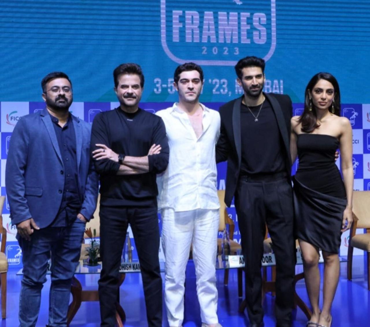 Turkish actor Burak Deniz was in India over the week for the FICCI Frames event in Mumbai. The popular star met The Night Manager cast Anil Kapoor, Aditya Roy Kapur, and Sobhita Dhulipala