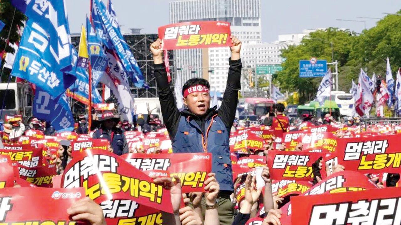 World’s workers rally on May Day