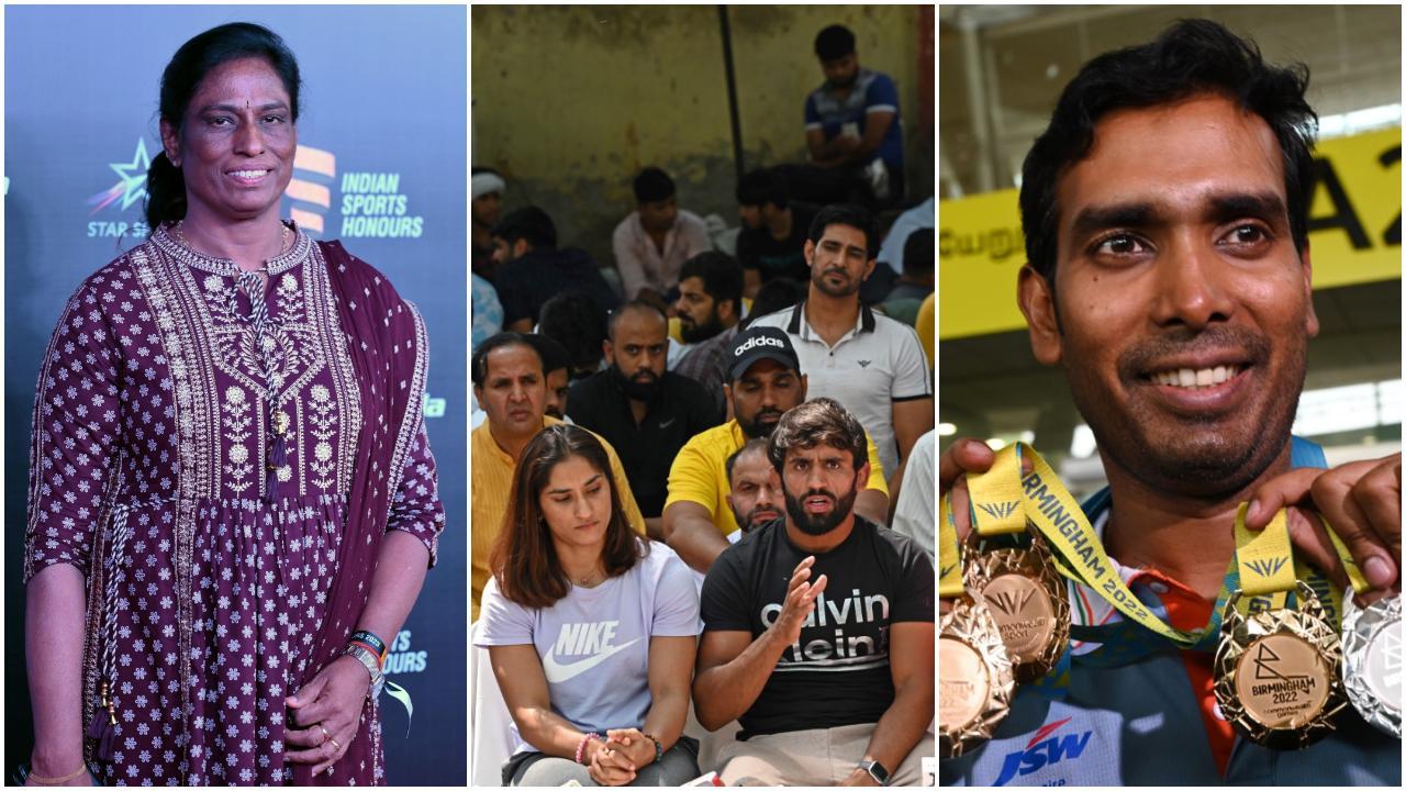 PT Usha assures support days after 'indiscipline' remark, Sharath backs wrestlers