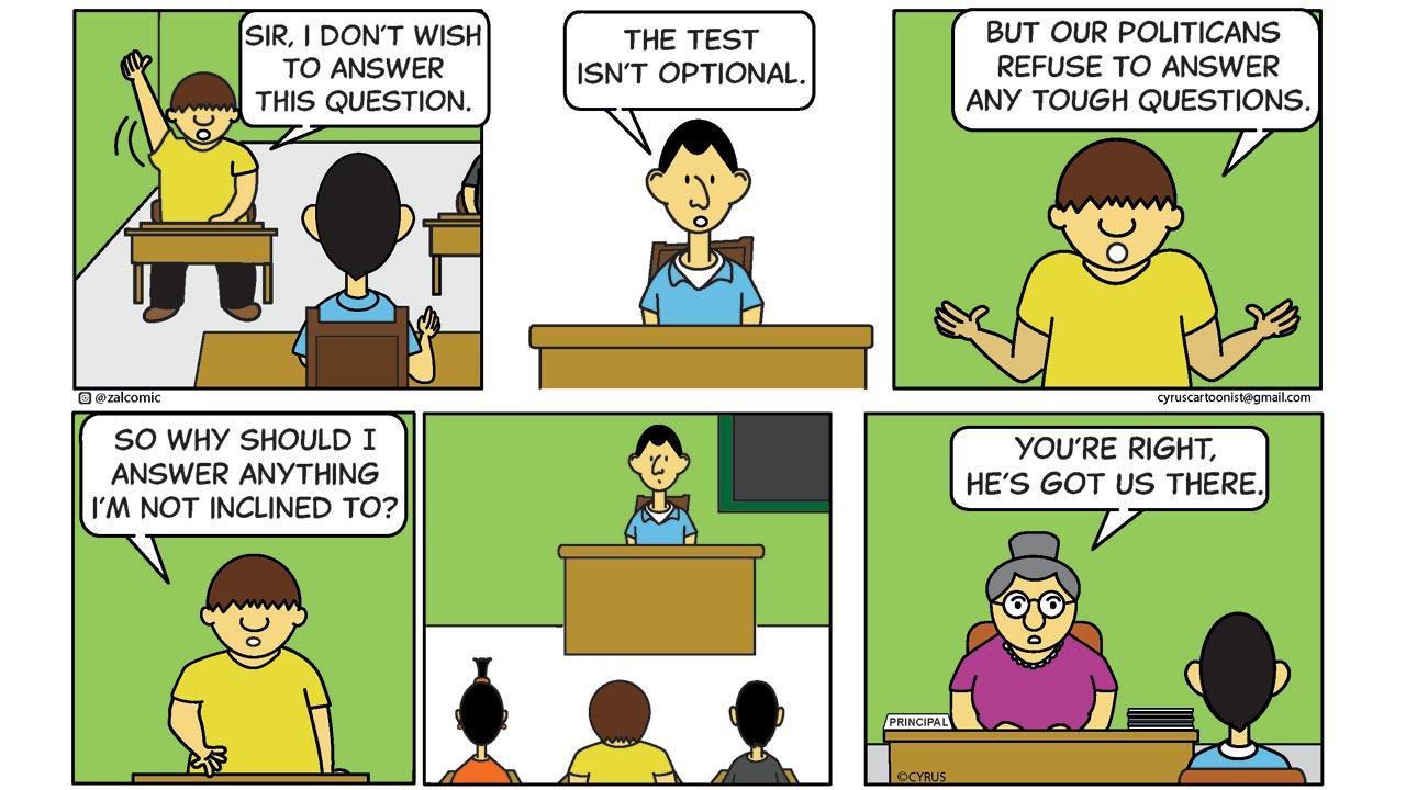 Sunday Cartoon: Cyrus Daruwala Presents - Zal