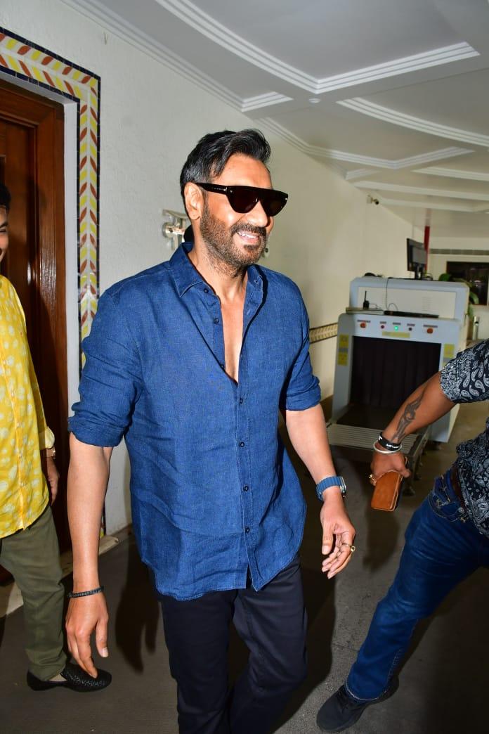 Ajay Devgn looked handsome as he was papped in the city