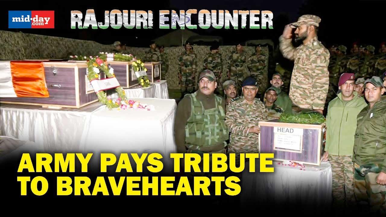 5 Army Personnel Lost Their Lives In An Encounter, Wreath Laying Ceremony Held