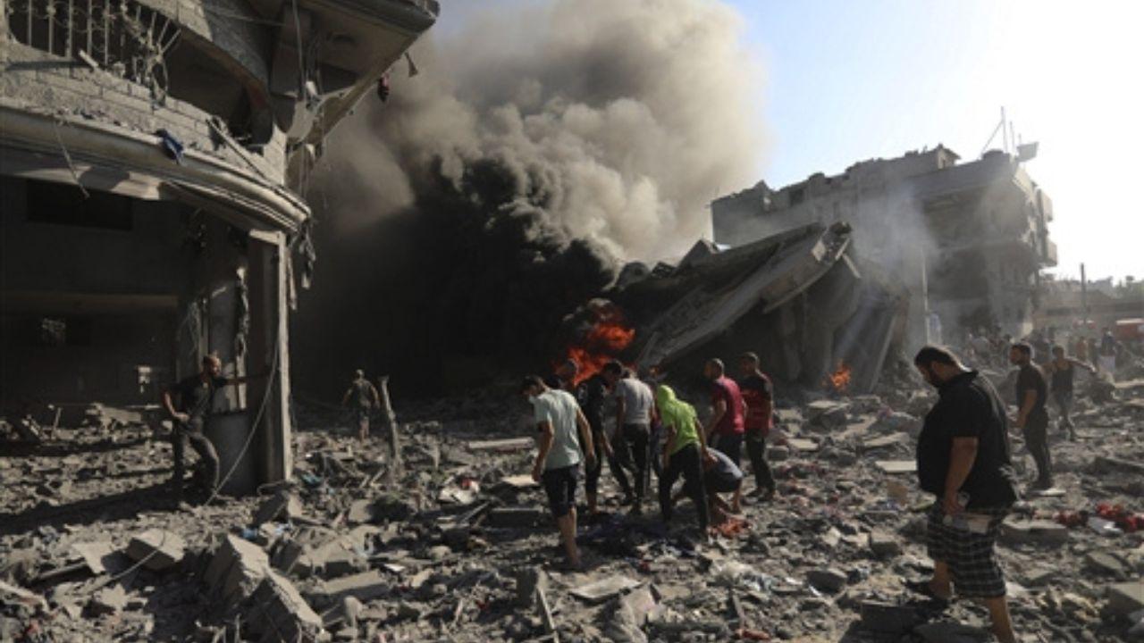 An official from Al-Aqsa Martyr's Hospital pointed to an Israeli airstrike as the cause of the explosion, raising concerns about the safety of civilians in conflict zones.