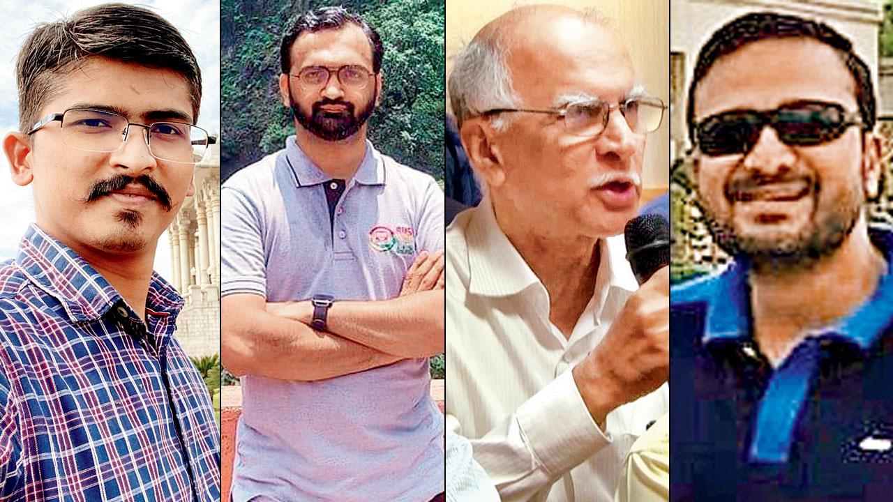 Janardan Nikanlje, Harshad Joshi, AV Shenoy and Vijay Aravamudhan