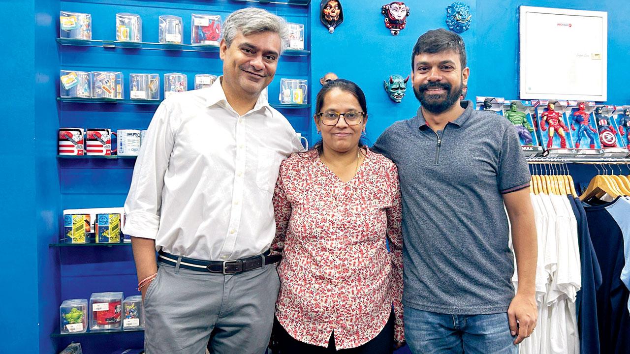 Aditya Anand, retail head Surbhe Paurush and Delvin Lobo