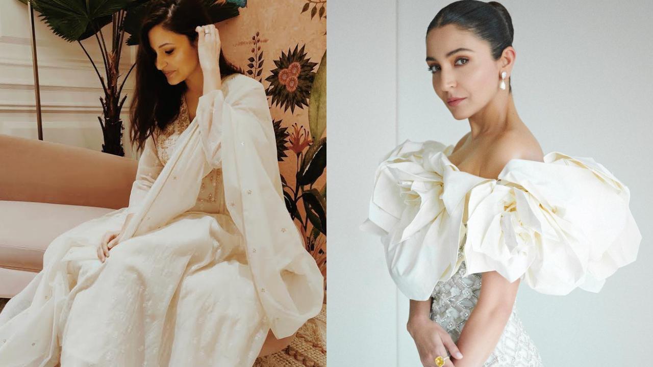 From dresses to sarees, Anushka Sharma inspired party looks