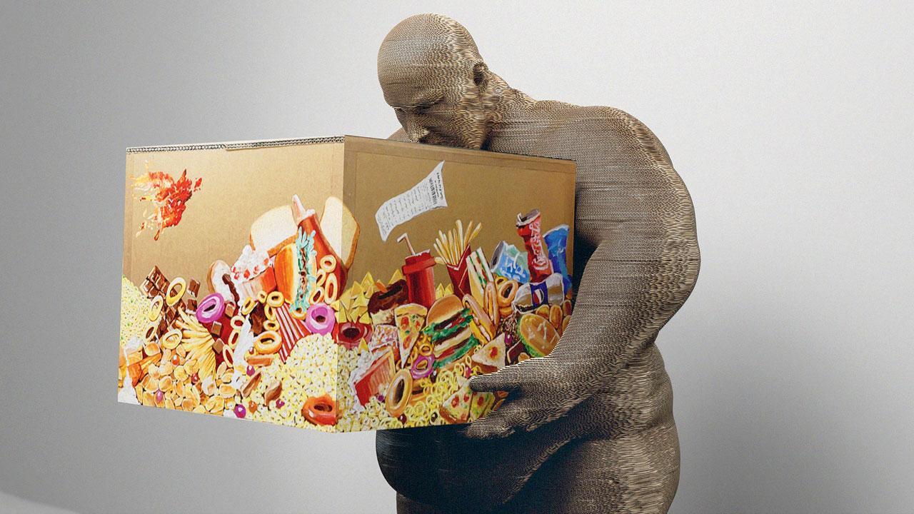 How this multi-media artist creates art from cardboards to promote sustainability