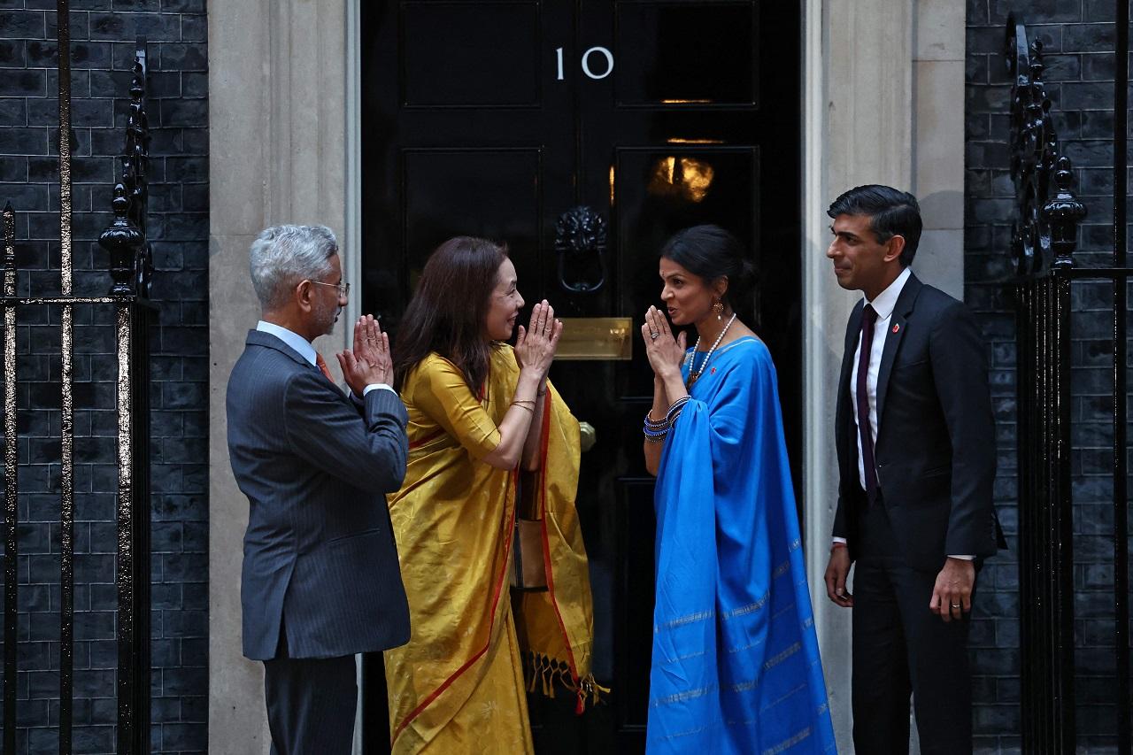 Taking to his official handle on X, EAM Jaishankar shared details about his meeting with the UK PM, posting, 