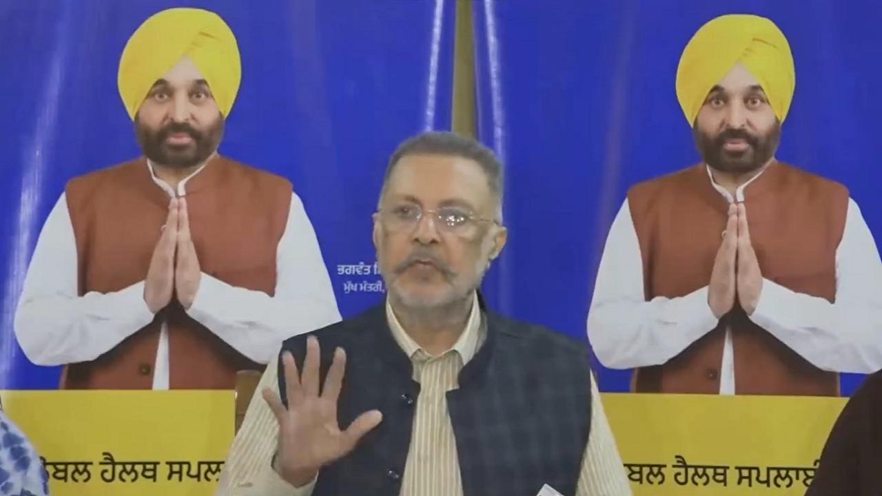 Punjab Health Minister urges Centre to release Ayushman funds accumulated to Rs 621 cr