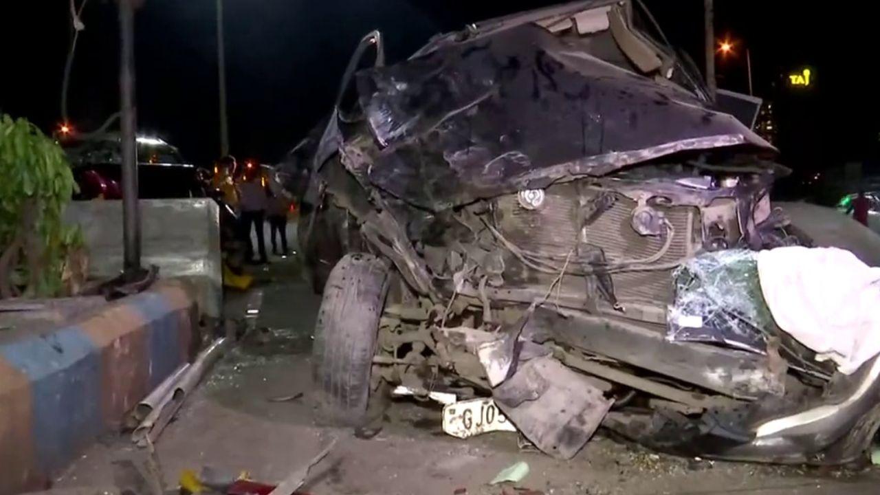 A police personnel said seven persons were travelling on the Innova at the time of the accident. 