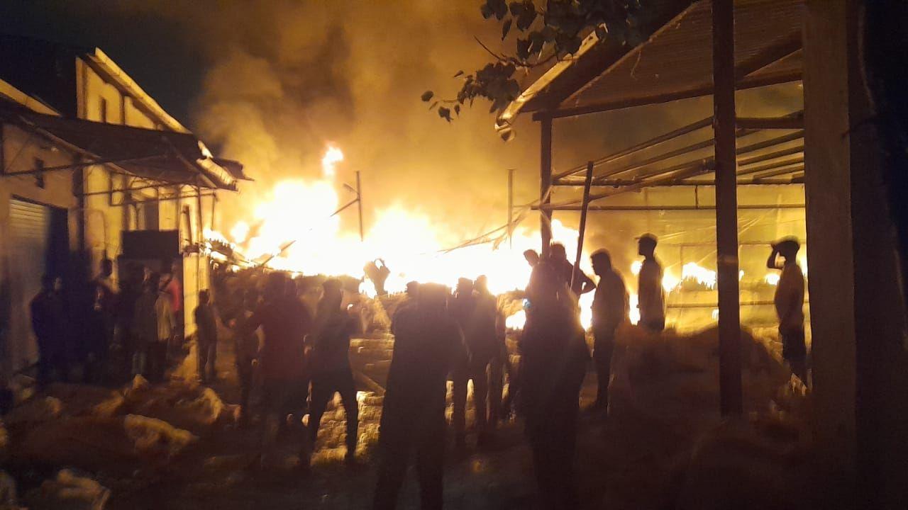 The fire, according to the officials, was doused in the wee hours of Wednesday, November 15. 