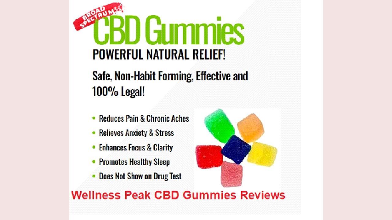 Wellness Peak CBD Gummies Reviews {Truth Revealed 2023} Wellness Peak CBD Gummie