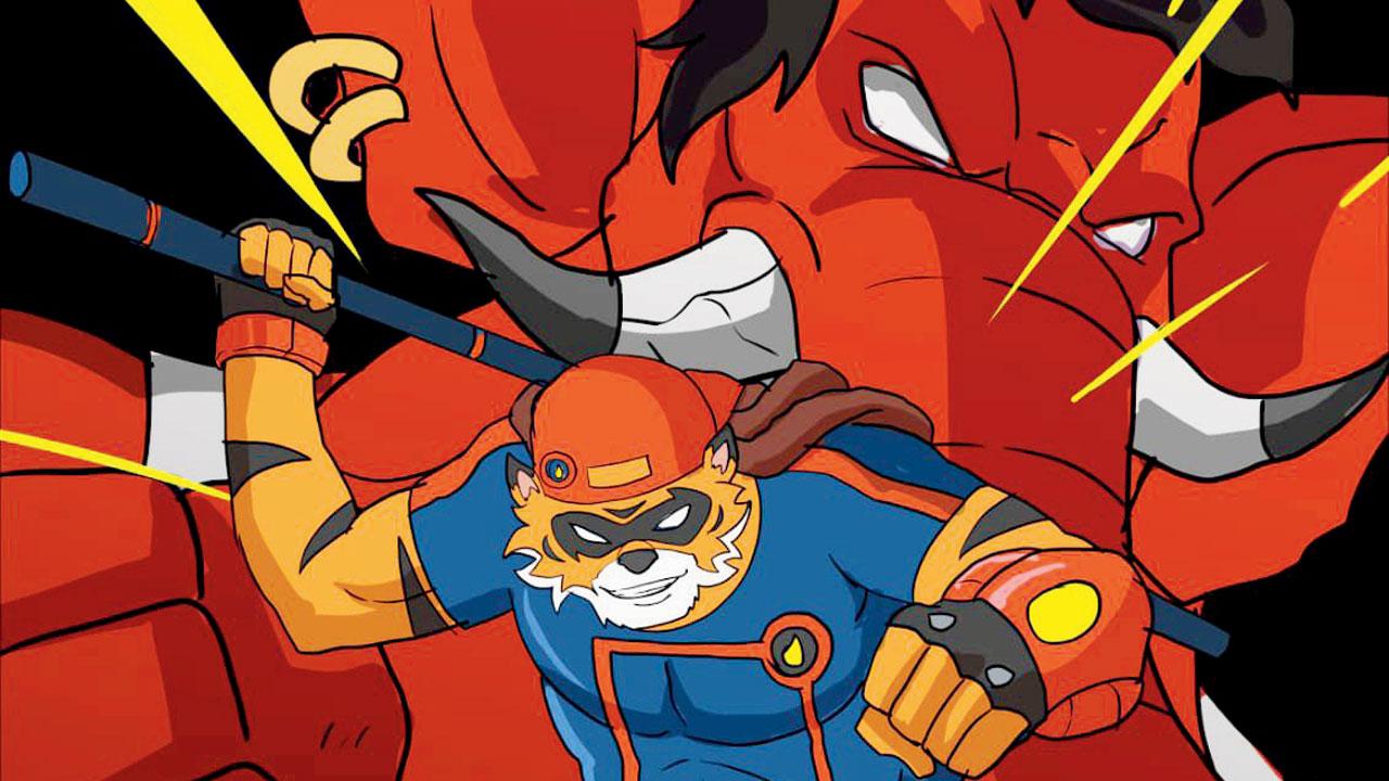 DRIP is a modern superhero who borrows from the urban hip-hop culture