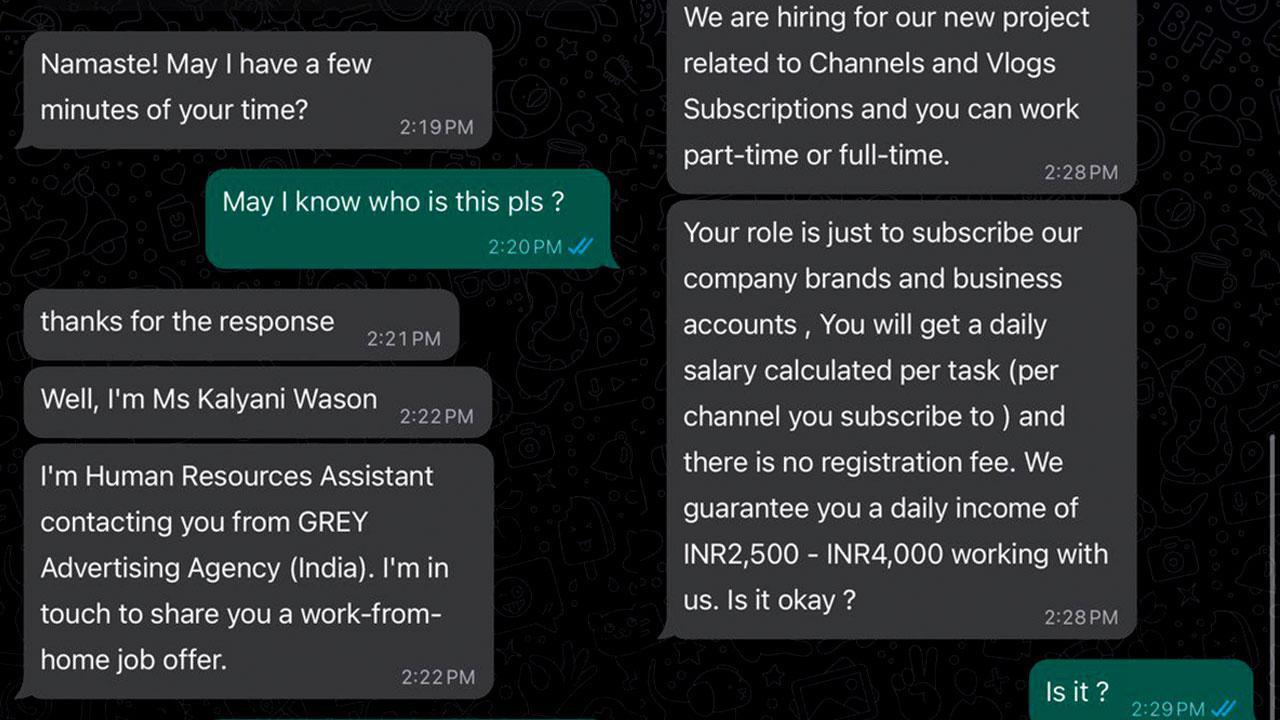 Dubai & China scammers target Indians in like-and-earn con, Mumbai Crime Branch reveals