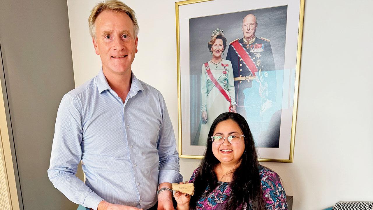 Arne Jan Flolo and Mansi Jasani