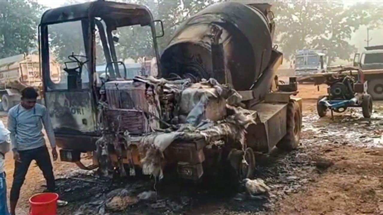 Naxalites have frequently tried to disrupt road construction works in the Bastar division, which consists of seven districts in Dantewada. They launch attacks on security forces and damaging roads, vehicles and machines used in the work.