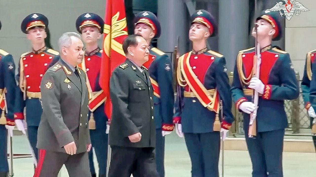Top Chinese military official visits Moscow