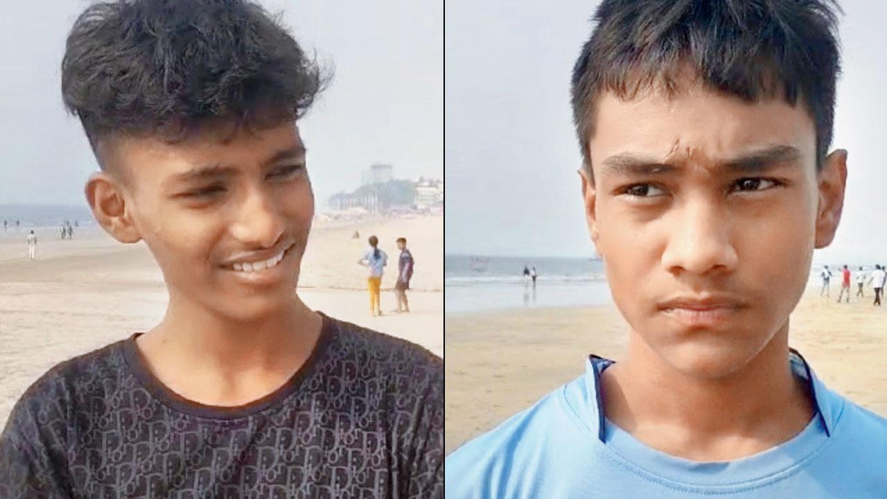 Aditya, Juhu resident (right) Dhruv Mestry, Juhu resident